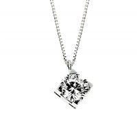 Pendente Namuri Donna BASIC ESSENTIAL in Oro bianco Diamante CB2234-18 - CB2234-18